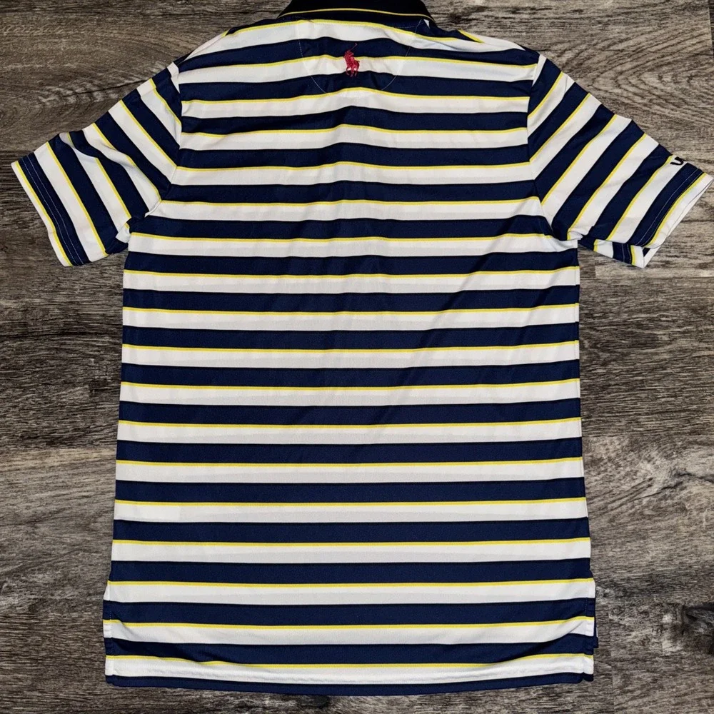 Polo Ralph Lauren U.S Open Winged Foot Medium Multicolor Striped Golf Big Pony‎